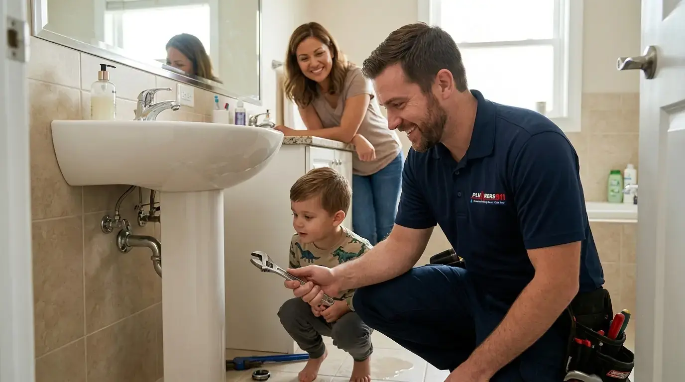 Licensed plumber at work in Spring Grove, IL